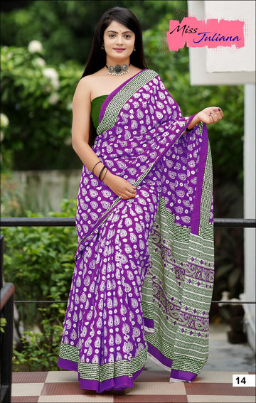 Cotton Saree