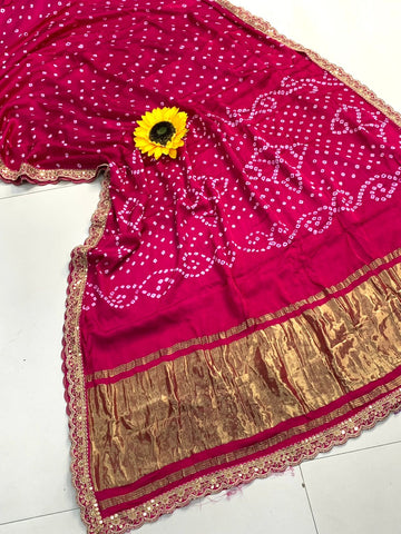 Gajji Silk Saree