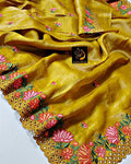 Cutwork Saree