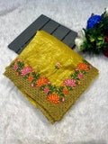 Cutwork Saree