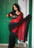 Linen Cotton Saree