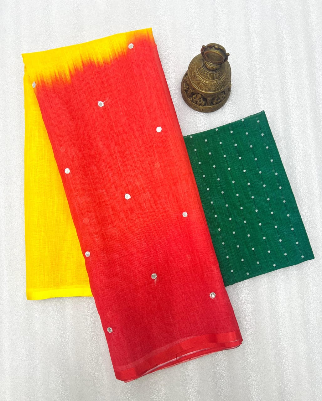 Linen Cotton Saree