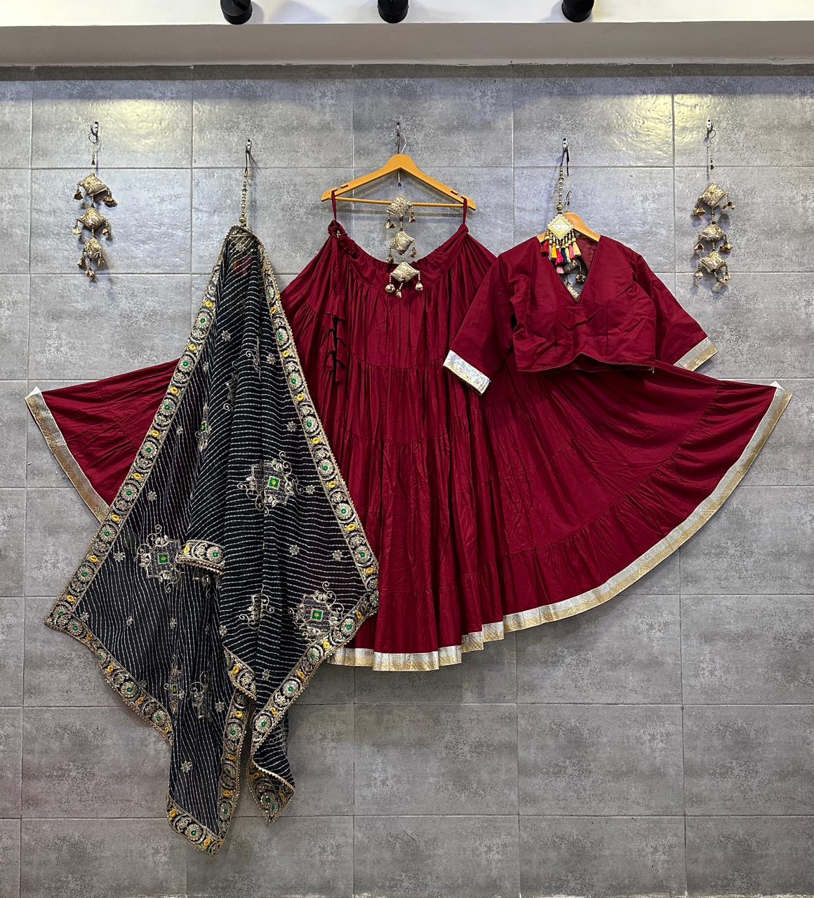 Cotton Lehenga Choli