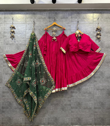 Cotton Lehenga Choli