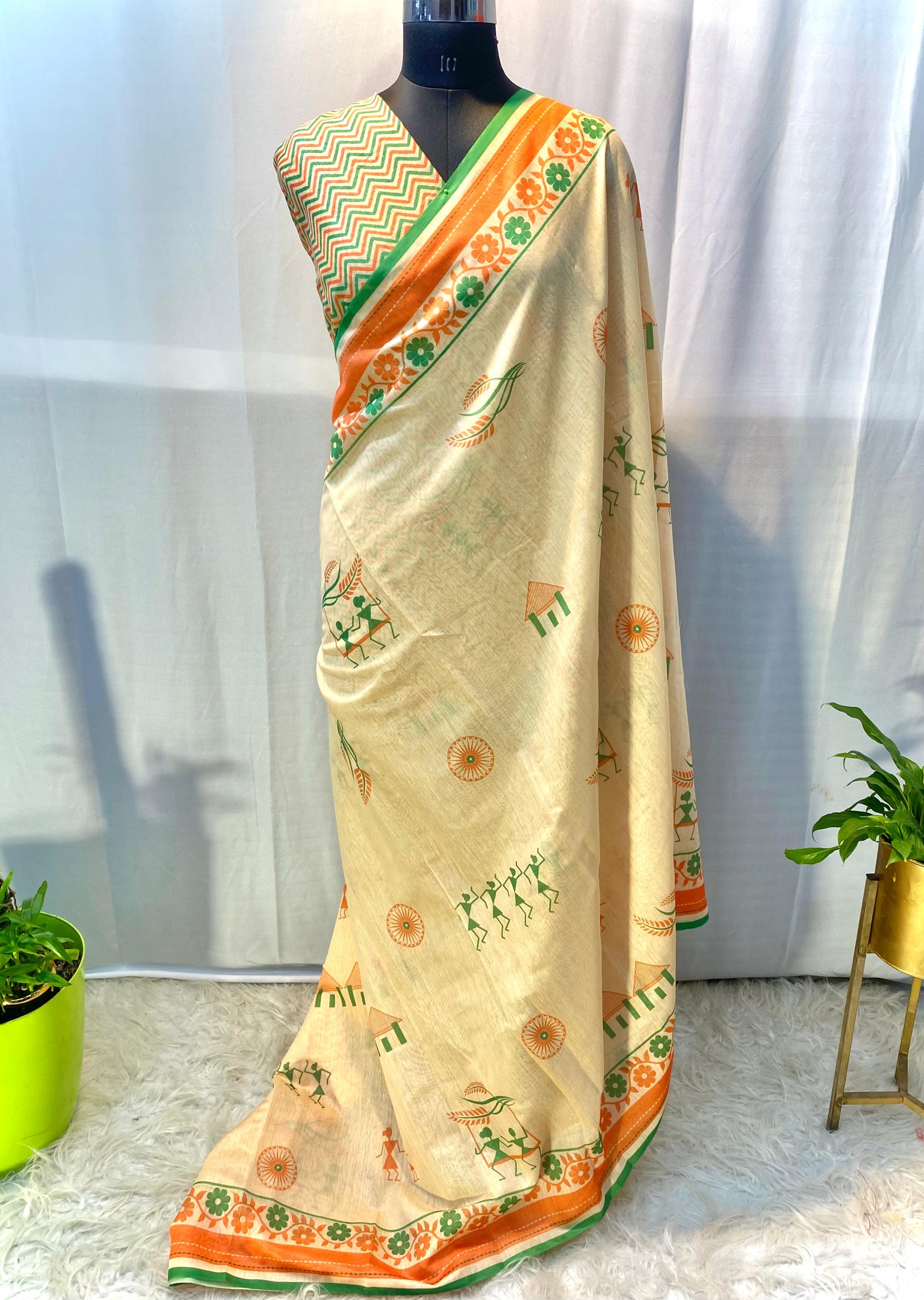 Tiranga Saree for Independence and Republic Day