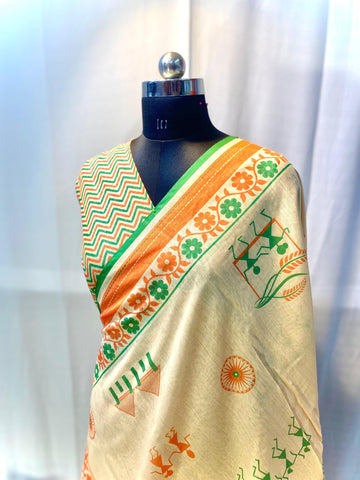 Tiranga Saree for Independence and Republic Day