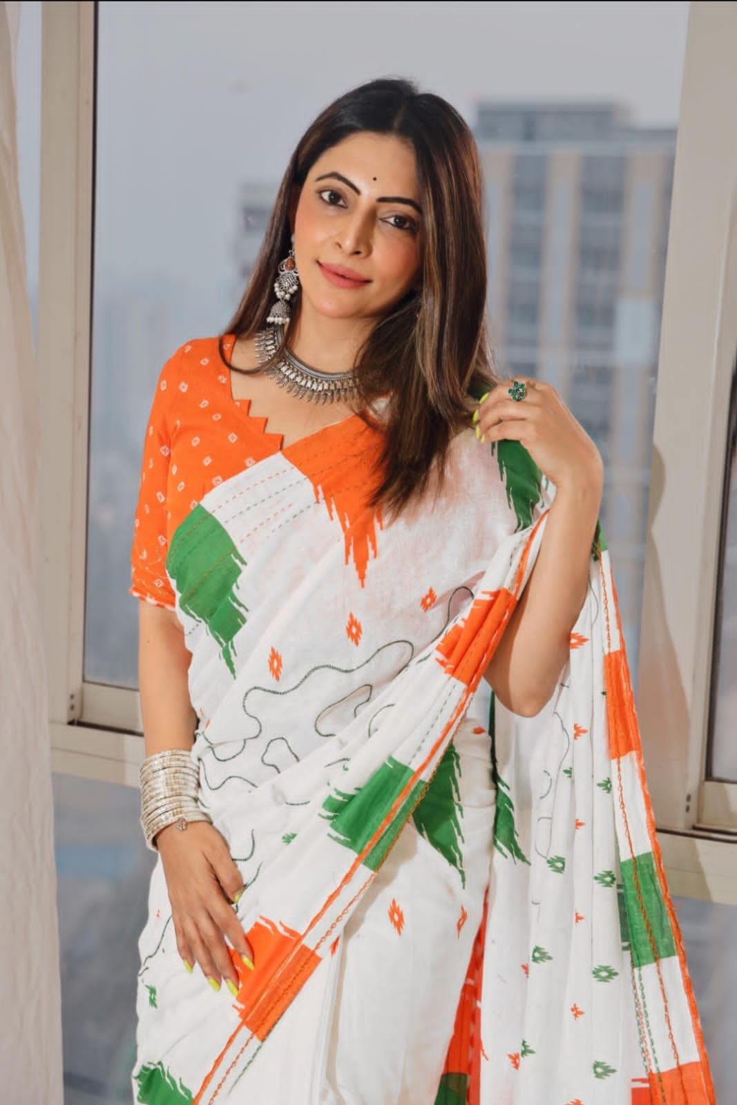 Tiranga Saree