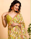 Georgette Sequence Saree