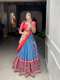 Navaratri Laheriya-Patola Print Lehenga Choli