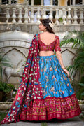 Navaratri Pichwai & Patola Printed Lehenga Choli