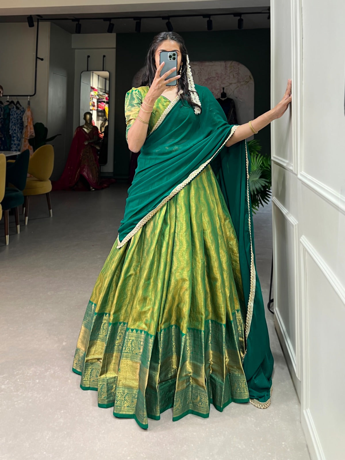 Kanchipuram Lehenga Choli