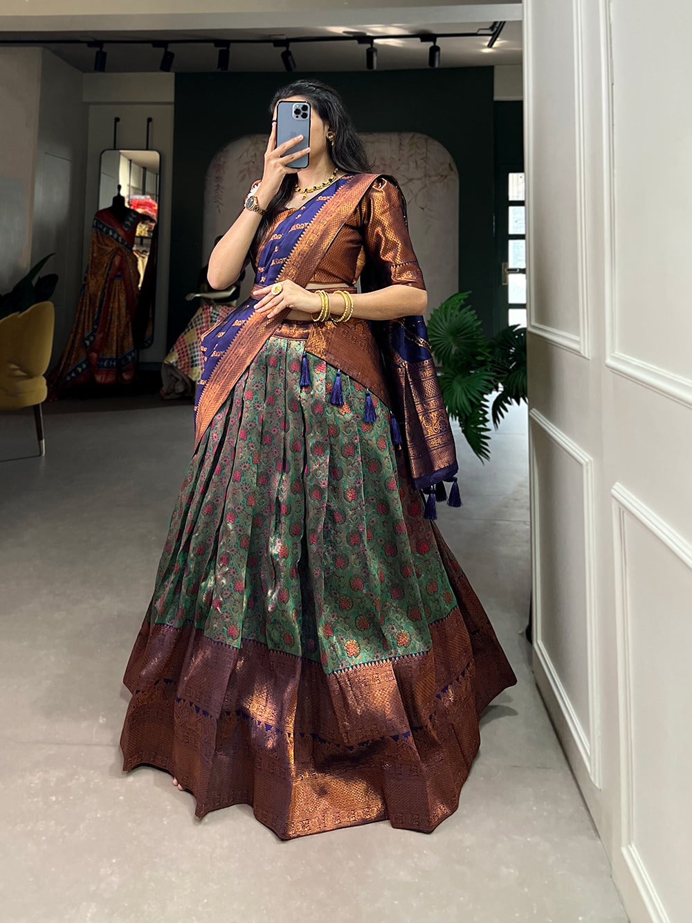 Kanchipuram Lehenga Choli