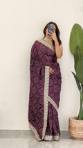 Party Wear Dola Silk Saree