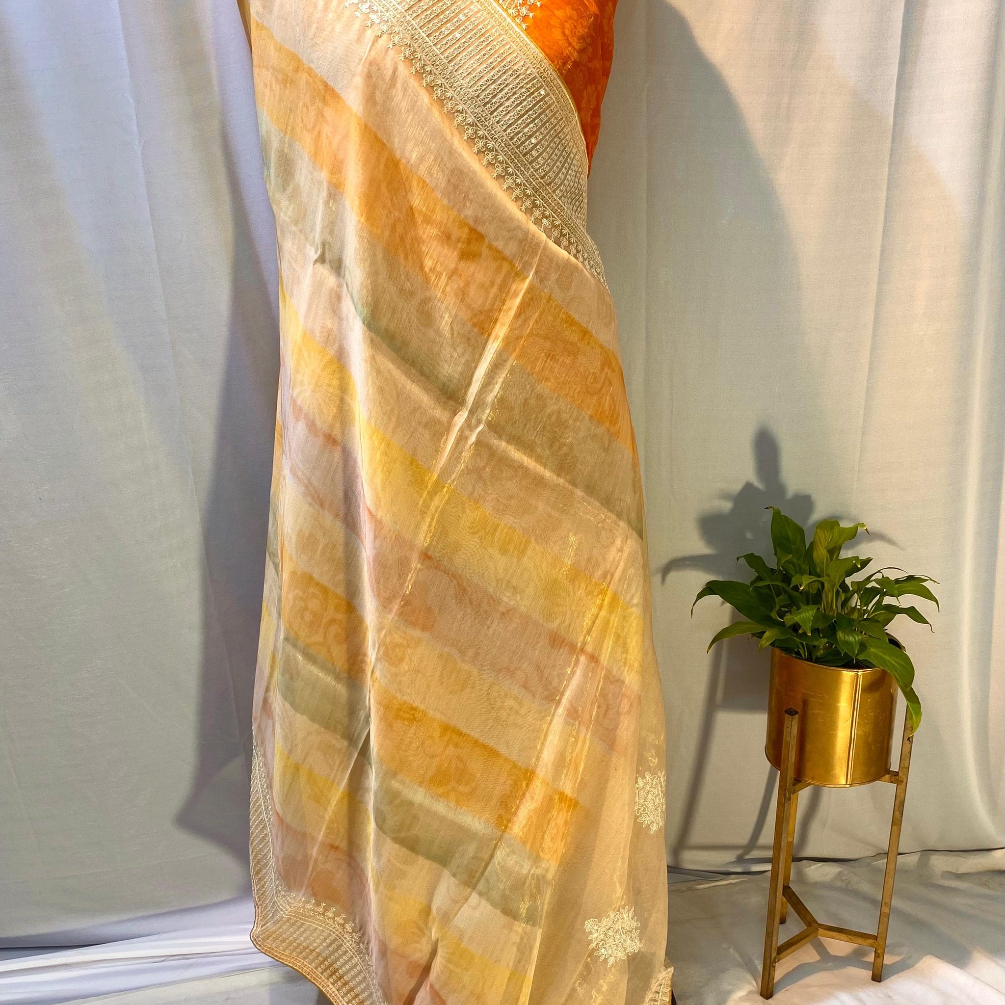 Organza Saree