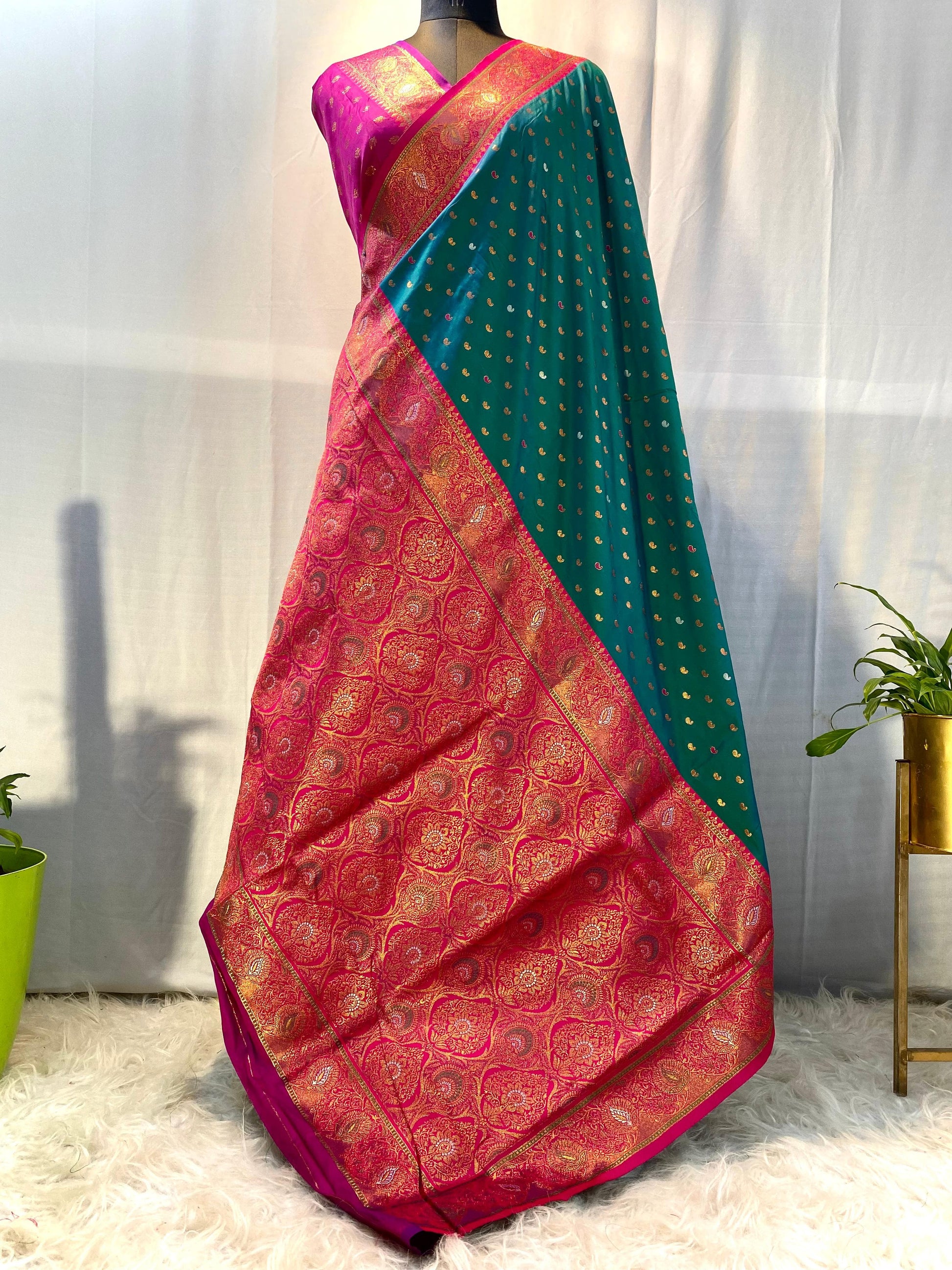 Paithani Weaving Silk Saree