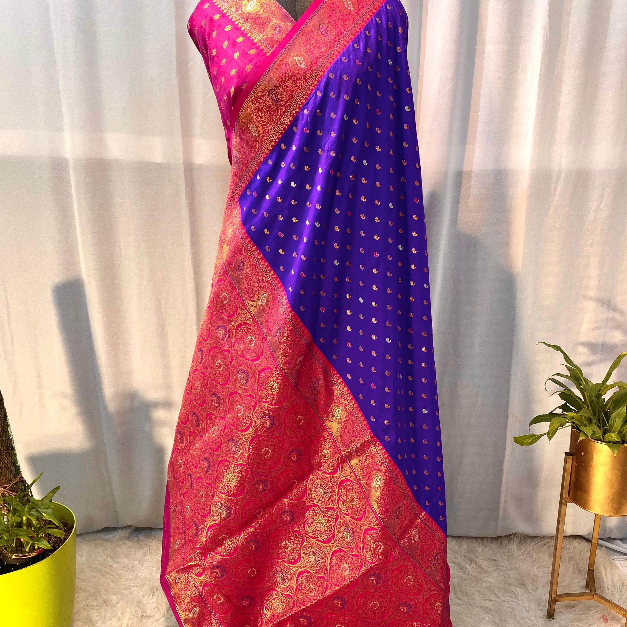 Paithani Weaving Silk Saree