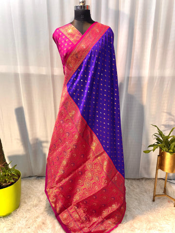 Paithani Weaving Silk Saree