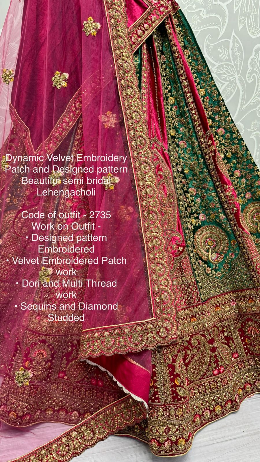 Bridal Wedding Lehenga Choli