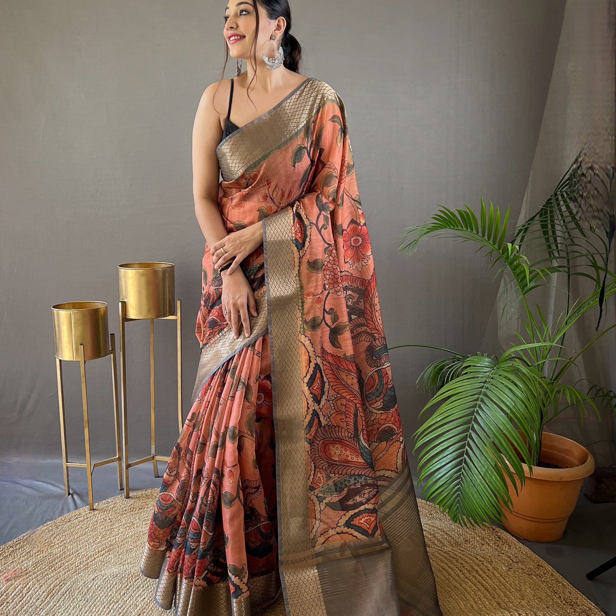 Tussar Silk Saree