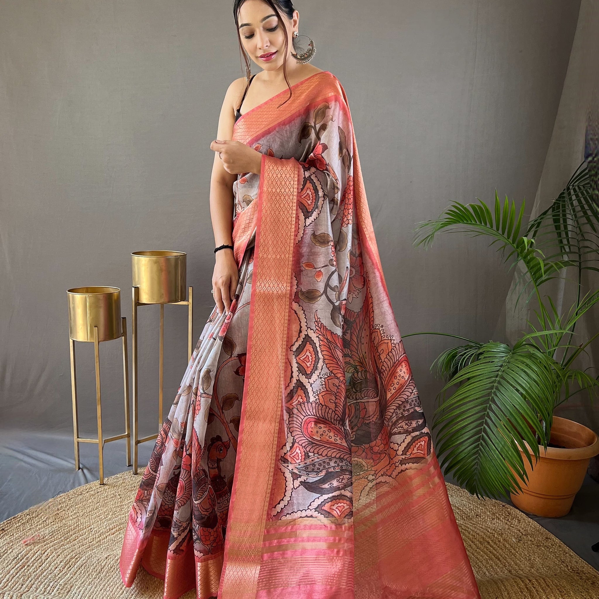 Tussar Silk Saree