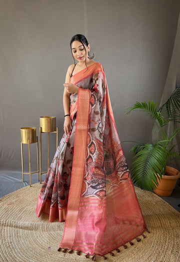 Tussar Silk Saree