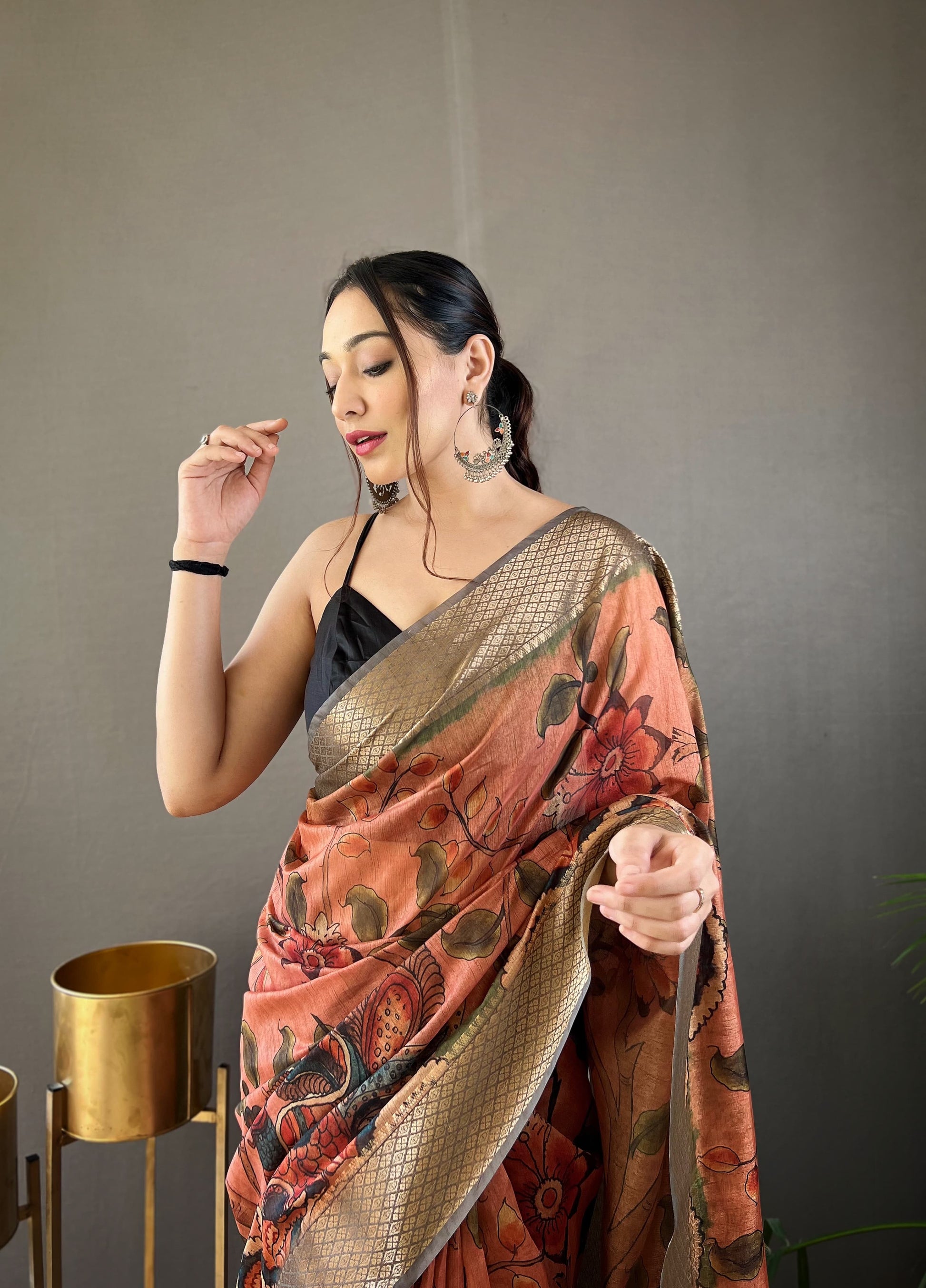 Tussar Silk Saree