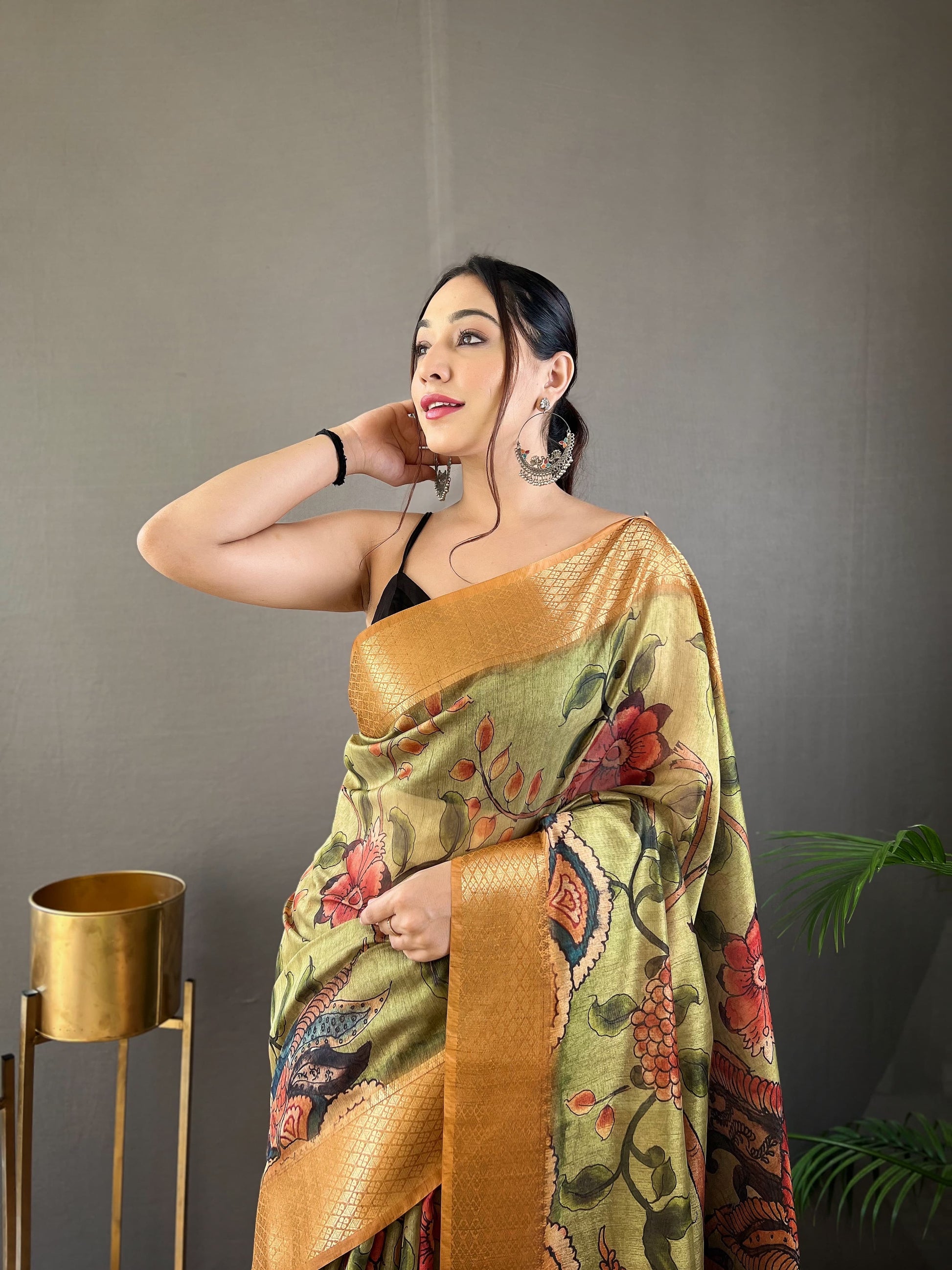 Tussar Silk Saree