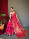 Banarasi Rajkoti Patola Silk Saree