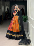 Navaratri Pure Rayon With Gamthi Work Lehenga Choli