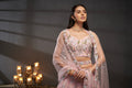 Pink Pure Chiffon & Heavy Embroidery Bridal Lehenga & Dupatta