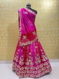 Rajasthani Traditional Lahariya Ojhariya Lahenga Choli