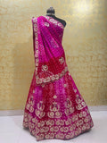 Rajasthani Traditional Lahariya Ojhariya Lahenga Choli