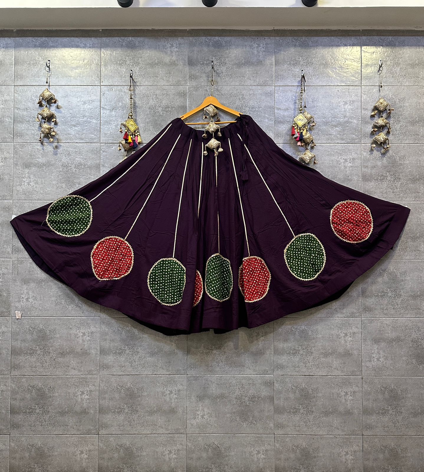 Navaratri Reyon Cotton Lehenga Choli