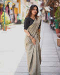 Gadhwal Chex Saree