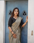 Gadhwal Chex Saree