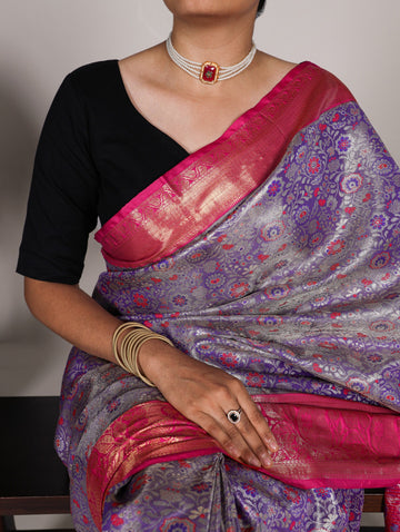 Jacquard Silk Saree