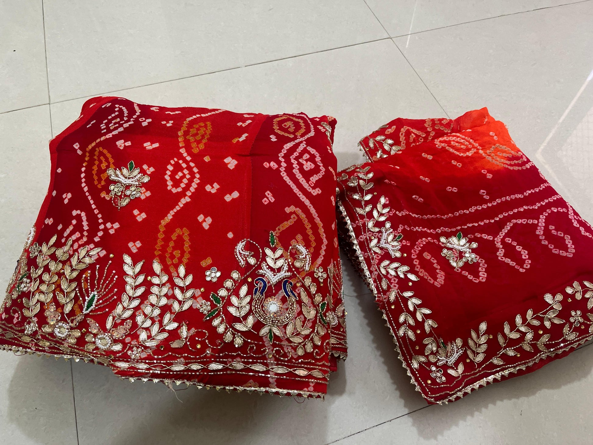 Rajasthani Traditional Lahariya Ojhariya Lahenga Choli