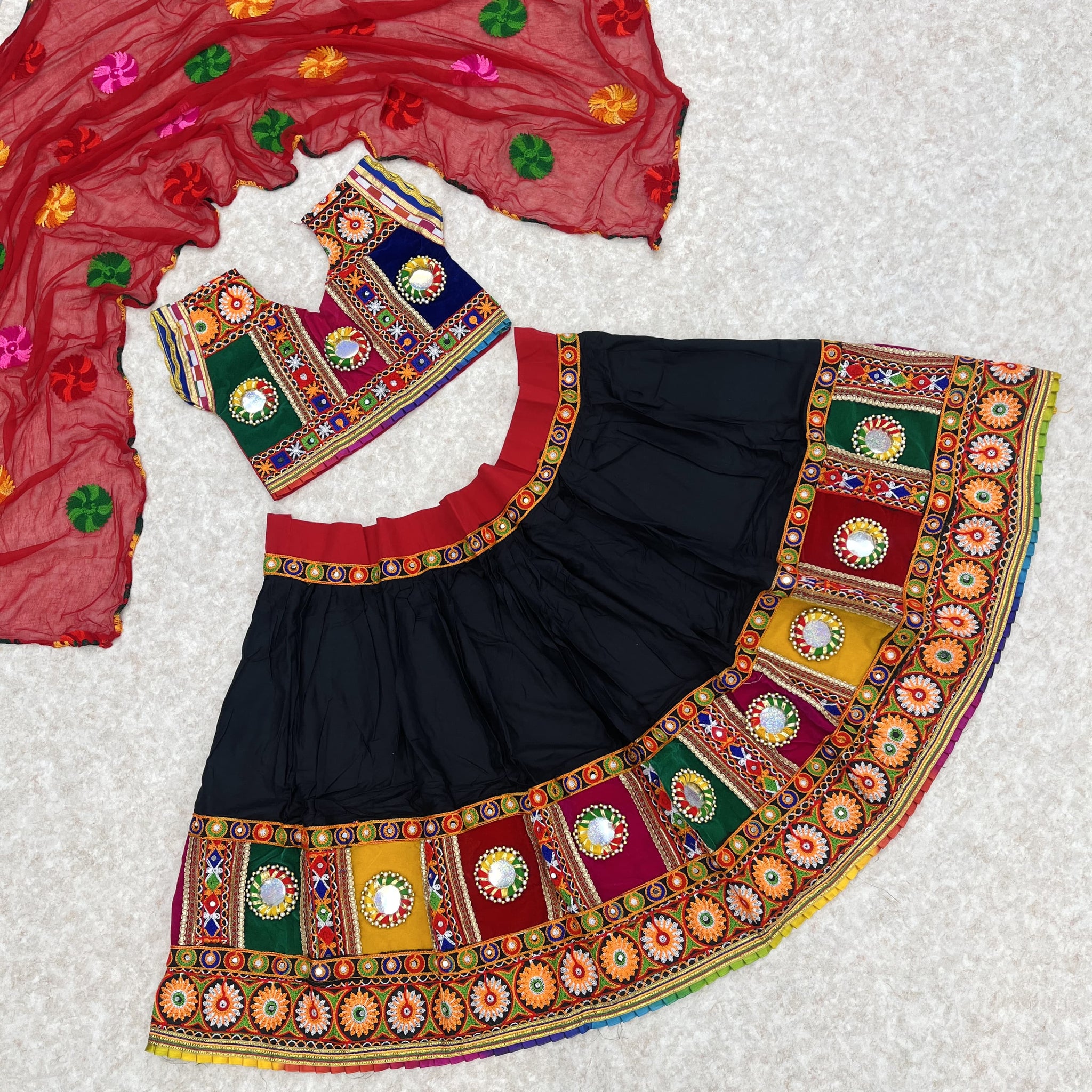 Kid's Garba Lehenga Choli