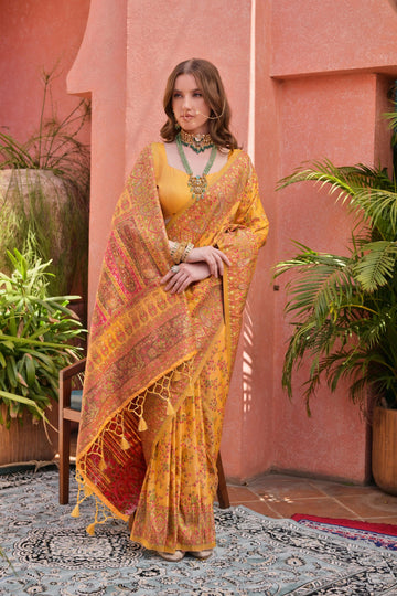 Pashmina Silk Saree