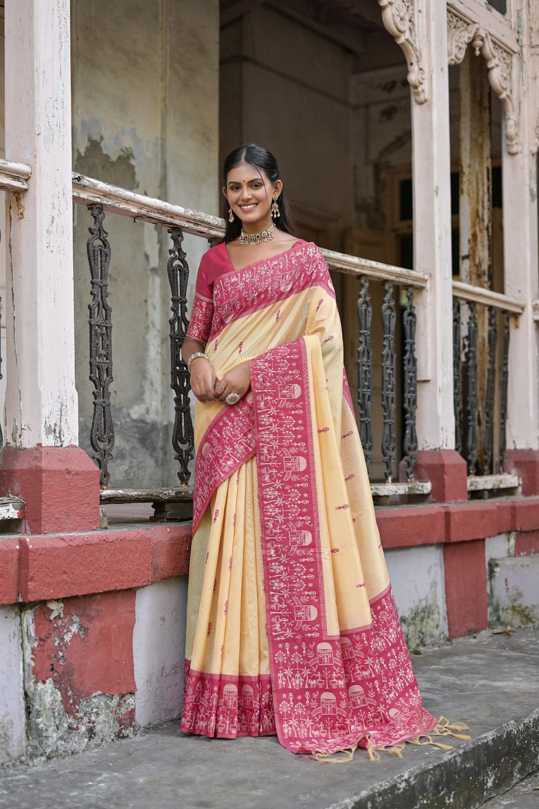 Tussar Silk Saree