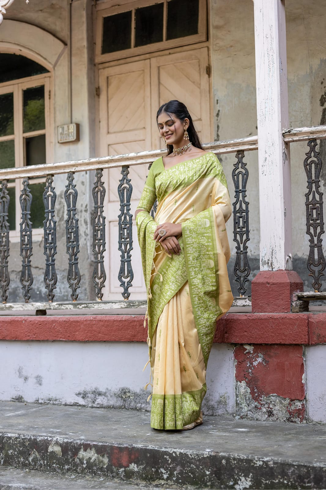 Tussar Silk Saree