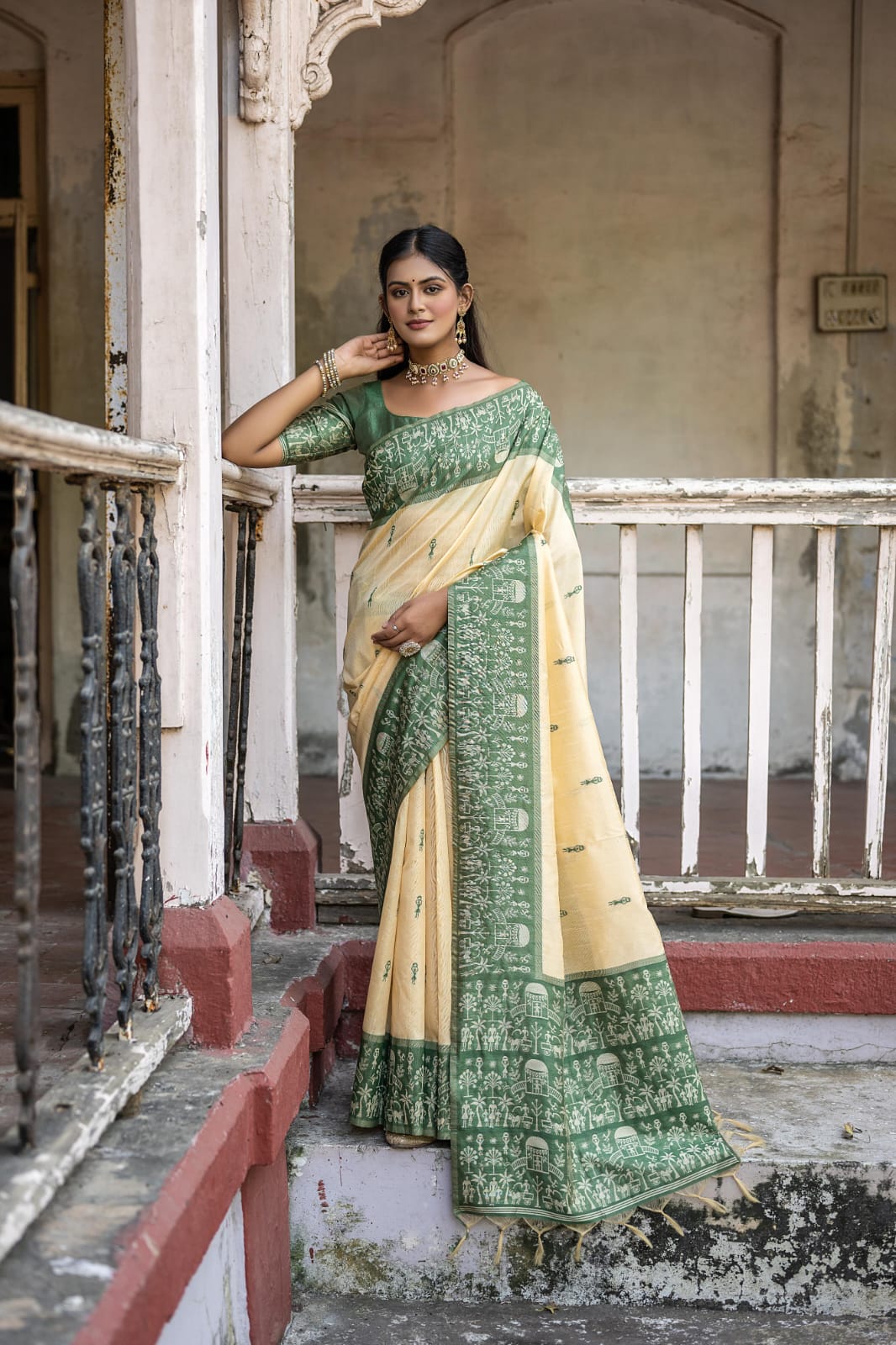 Tussar Silk Saree