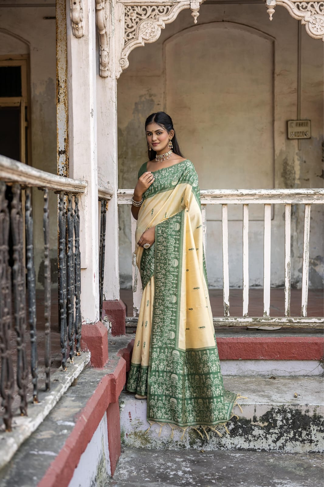 Tussar Silk Saree