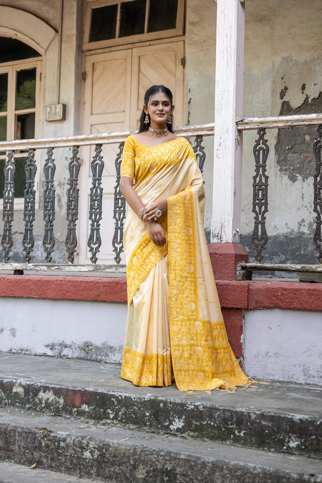 Tussar Silk Saree