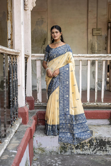 Tussar Silk Saree