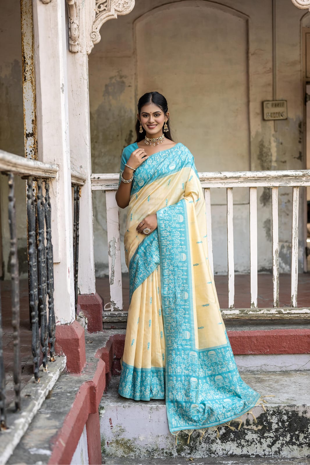 Tussar Silk Saree