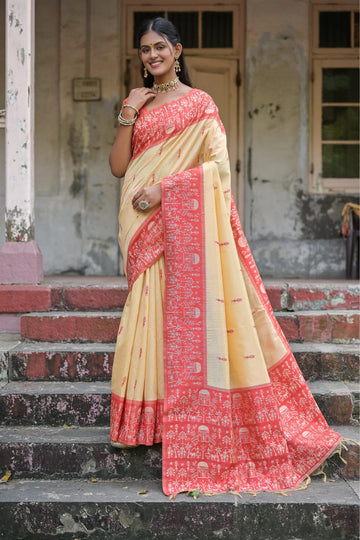 Tussar Silk Saree