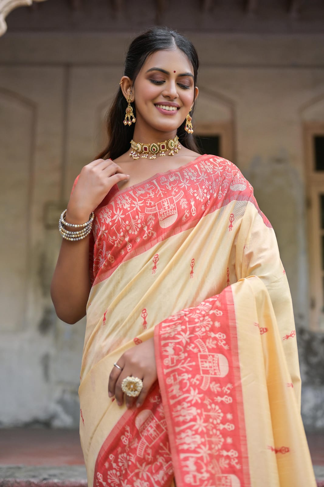 Tussar Silk Saree