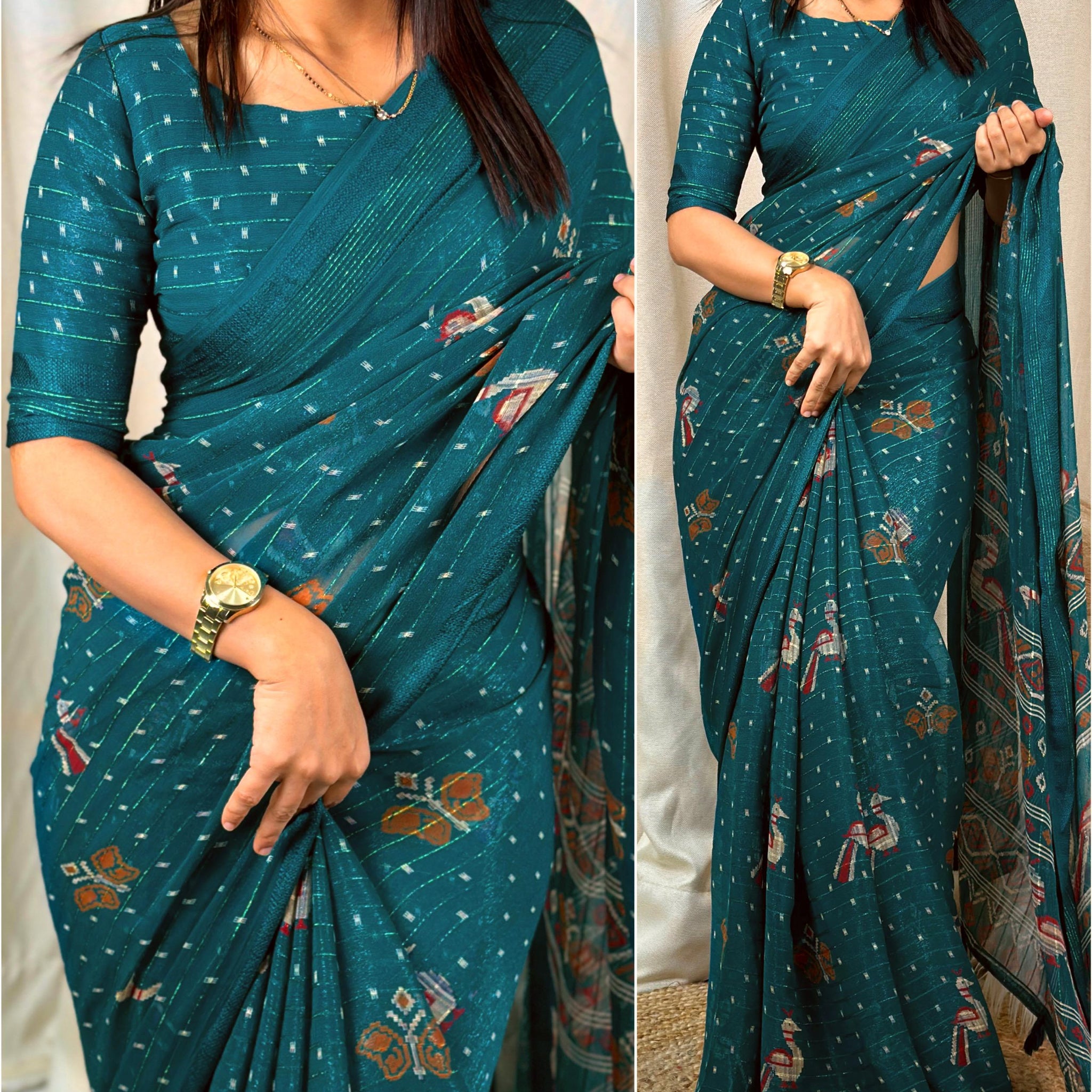 Georgette Saree