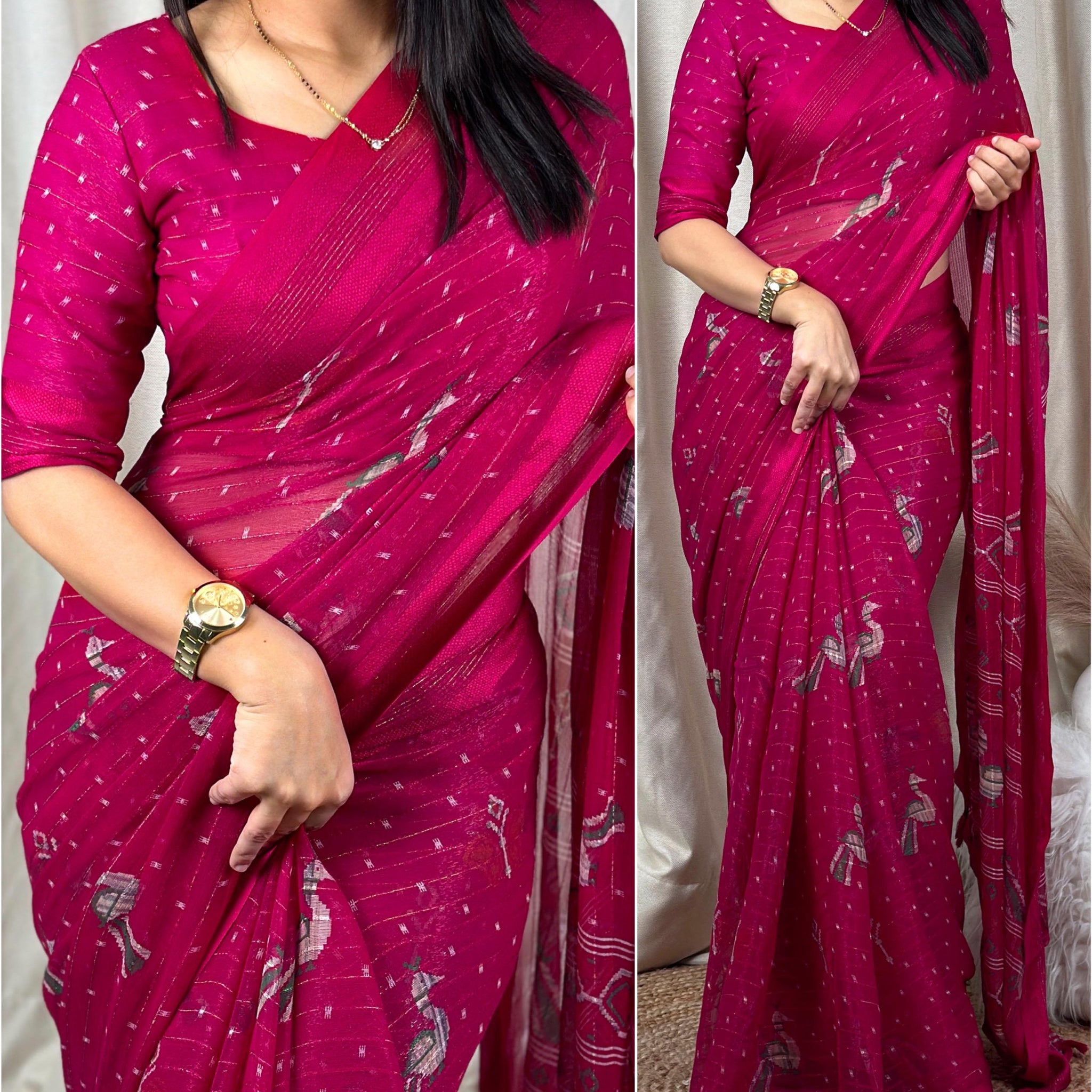 Georgette Saree